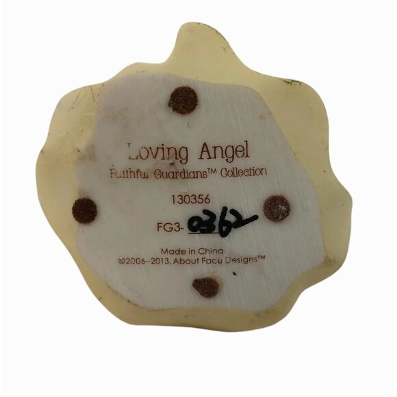 Loving Angel Figurine From Faithful Guardians Collection 130556 Numbered Resin - Picture 2 of 10